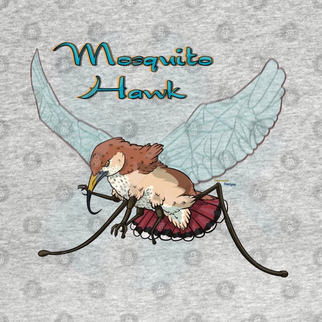 Punimals - Mosquito Hawk (Text) by tygerwolfe